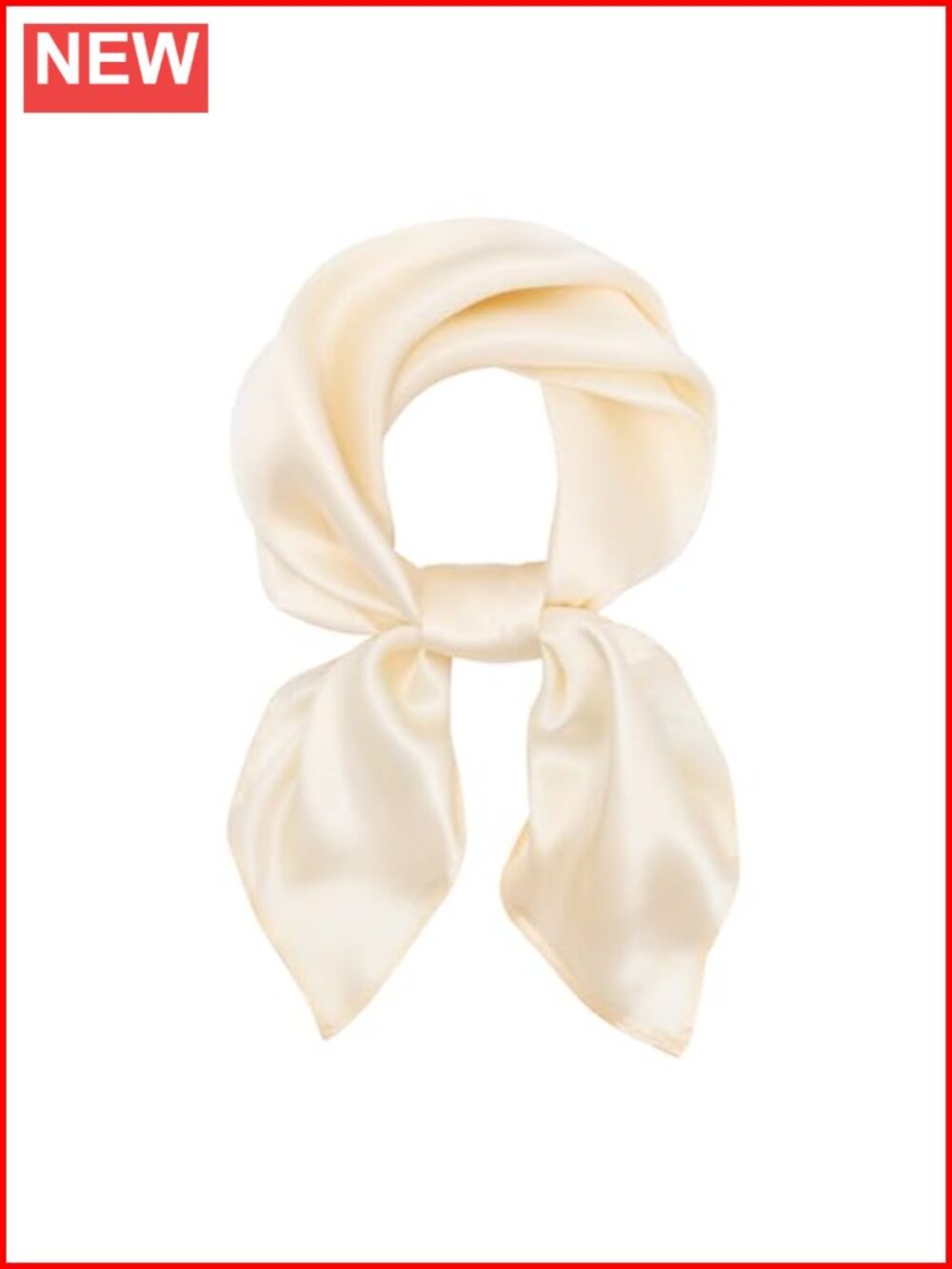 100% Mulberry Silk Scarf 27x27 Square Hand Rolled Gift Box